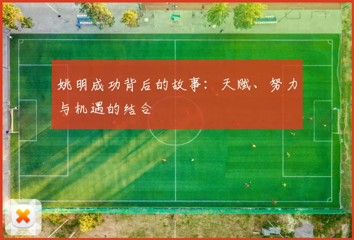 姚明成功背后的故事：天赋、努力与机遇的结合